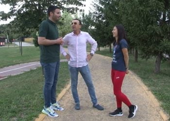 (VIDEO) Nova podloga na trim stazi! Ibrahimović: Više ovakvih terena za afirmaciju sporta i zdravog načina života