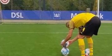 (VIDEO) Je li ovo moguće? Pogledajte šta je Haaland napravio na treningu. Ni sam nije vjerovao